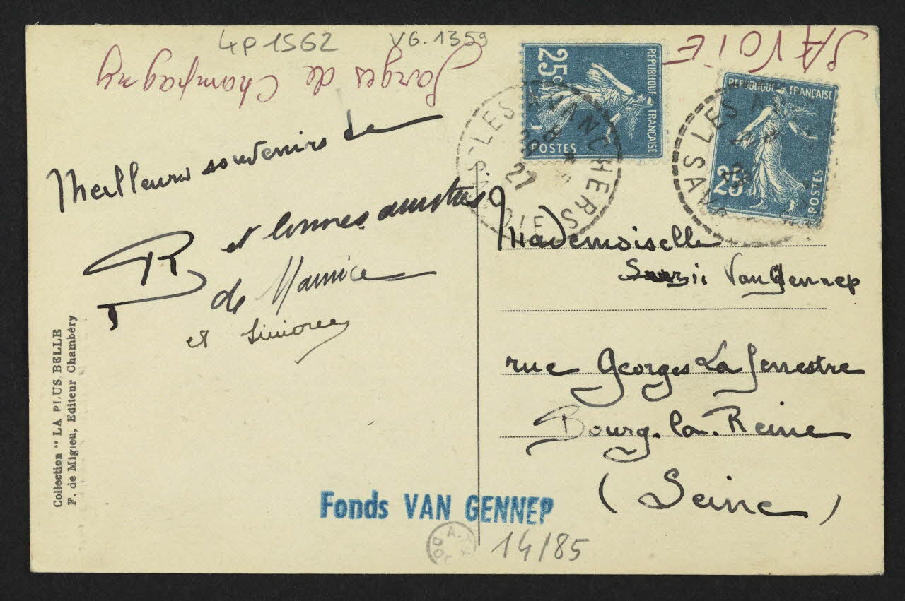 carte postale GORGES DE CHAMPAGNY 4P1562 Photo