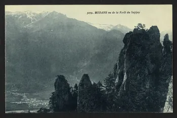 carte postale MODANE VU DE LA FORET DU SAPPEY 4P1565 Photo