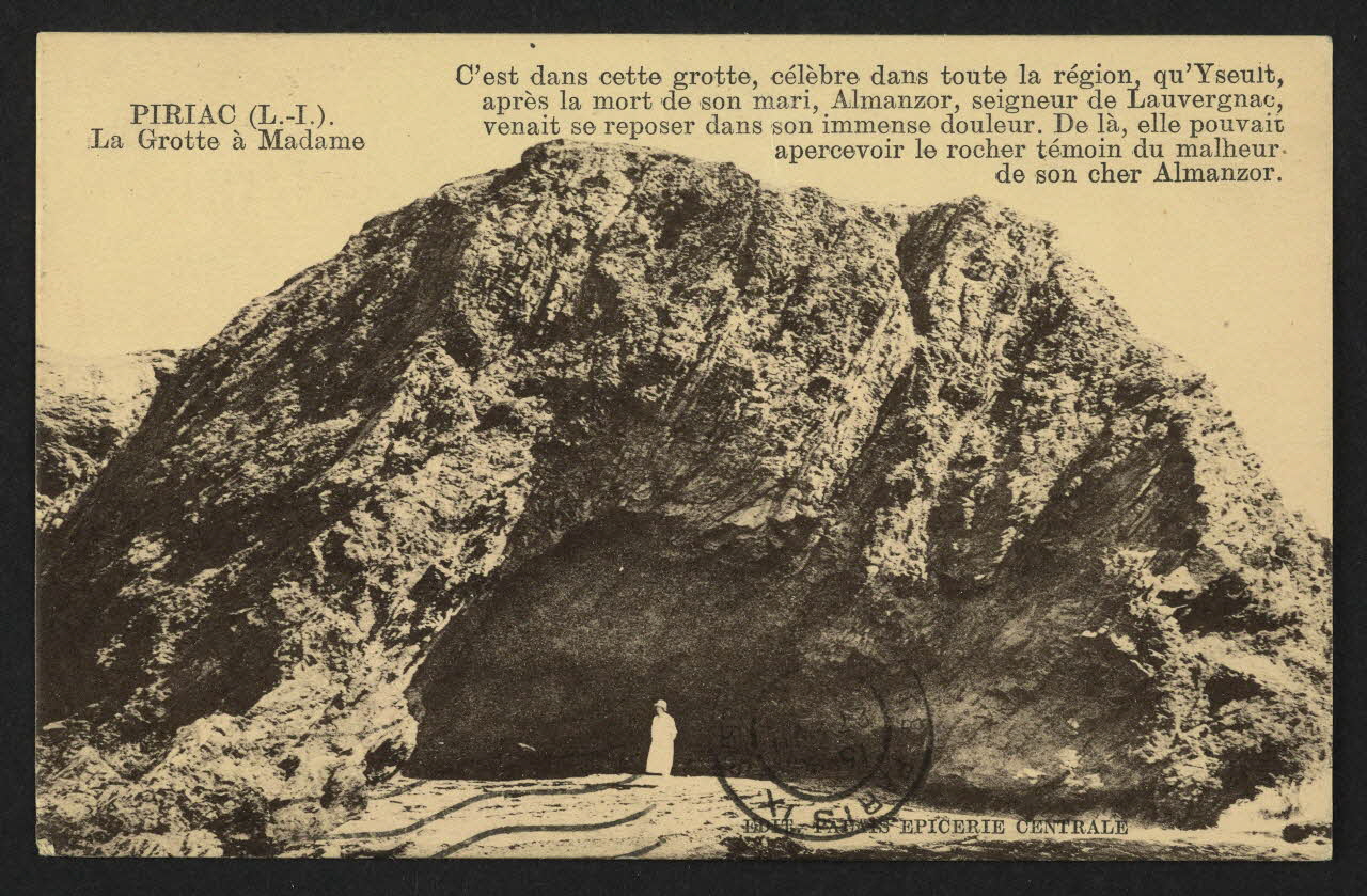 carte postale PIRIAC, LA GROTTE A MADAME 4P1578 Photo