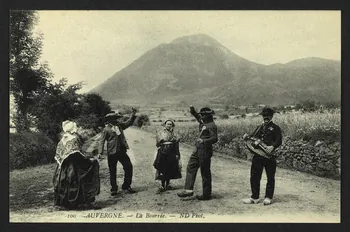 carte postale AUVERGNE, LA BOURREE 4P1645  Photo