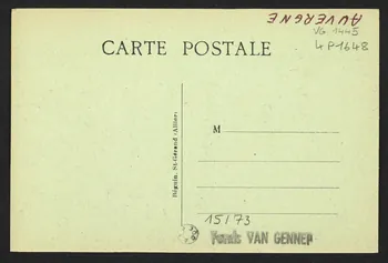 carte postale L'AUVERGNE PITTORESQUE 4P1648 Photo