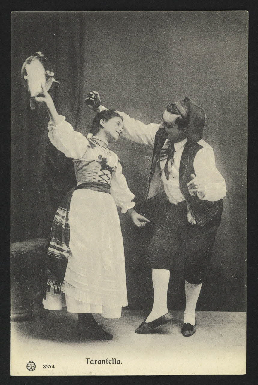 carte postale TARANTELLA 4P1655 Photo