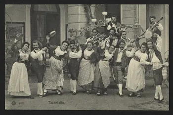 carte postale TARANTELLA 4P1659 Photo