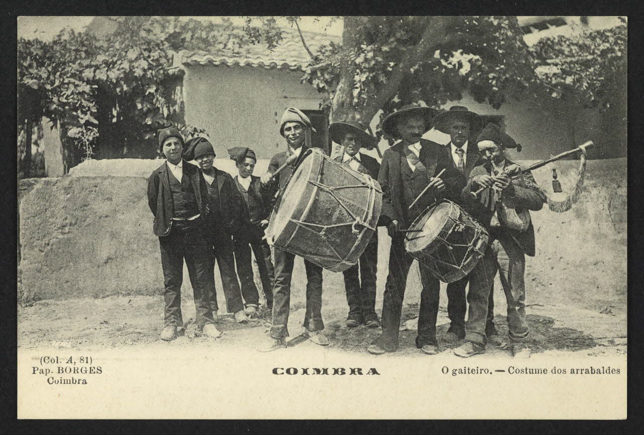 carte postale O GAITEIRO, COSTUME DOS ARRABALDES 4P1667 Photo