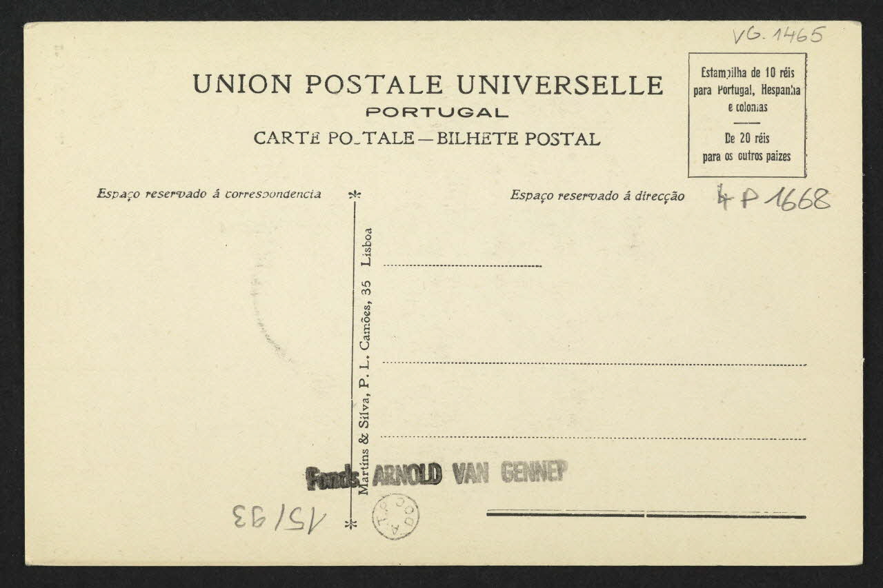 carte postale COSTUME DO NORTE 4P1668 Photo
