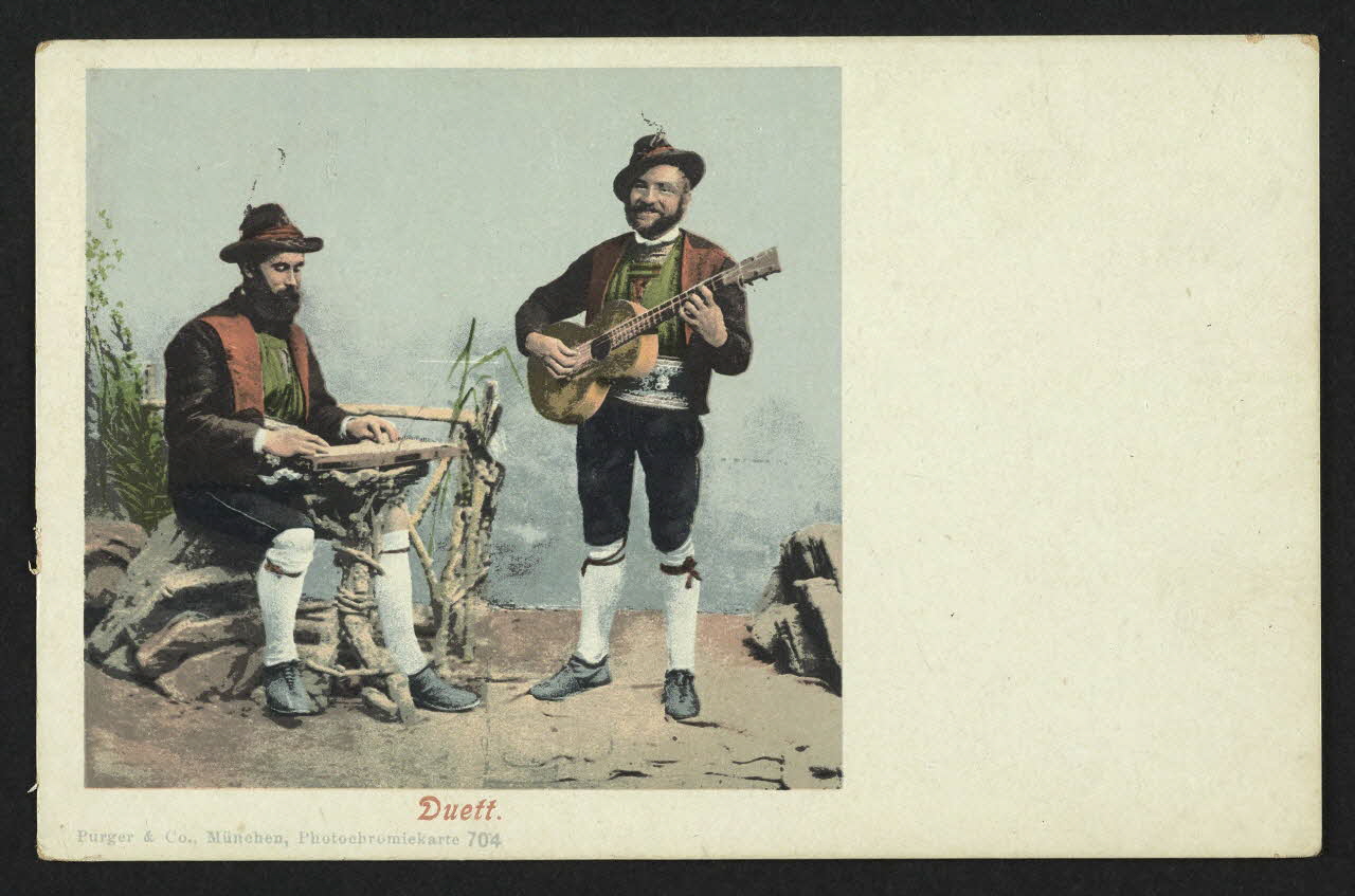 carte postale DUETT 4P1682 Photo