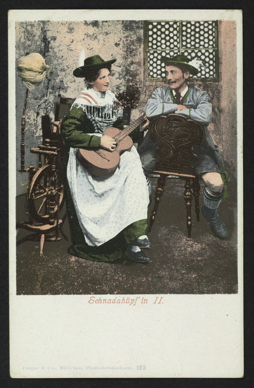 carte postale SCHNADAHUPF'IN II. 4P1683 Photo