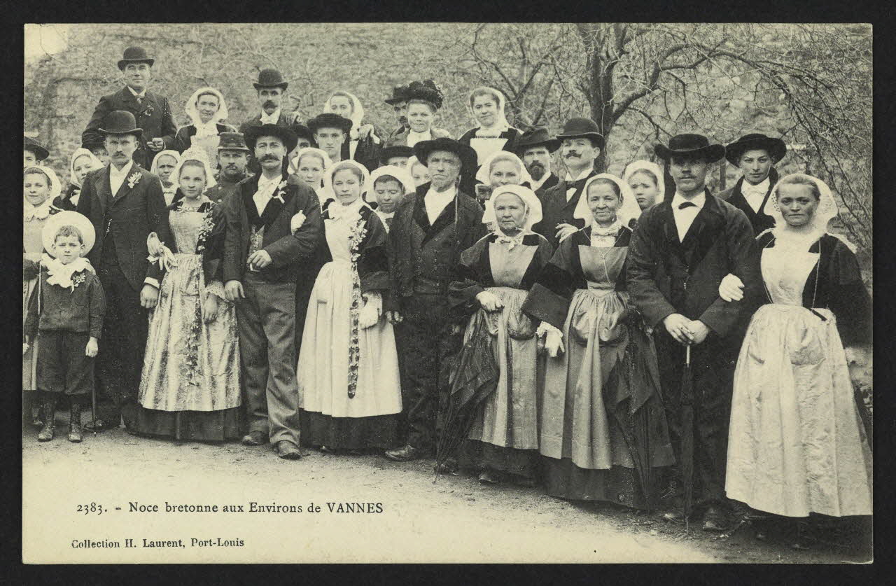 carte postale NOCE BRETONNE AUX ENVIRONS DE VANNES 4P1727 Photo