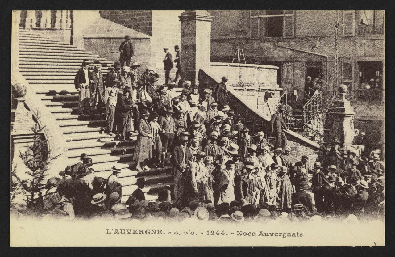 carte postale L'AUVERGNE, NOCE AUVERGNATE 4P1748 Photo