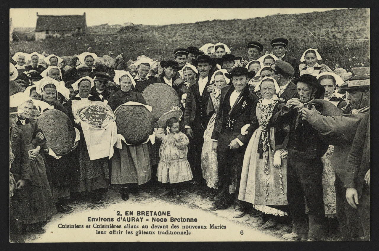 carte postale NOCE BRETONNE                           CHAPEAU, NA 4P1752 Photo