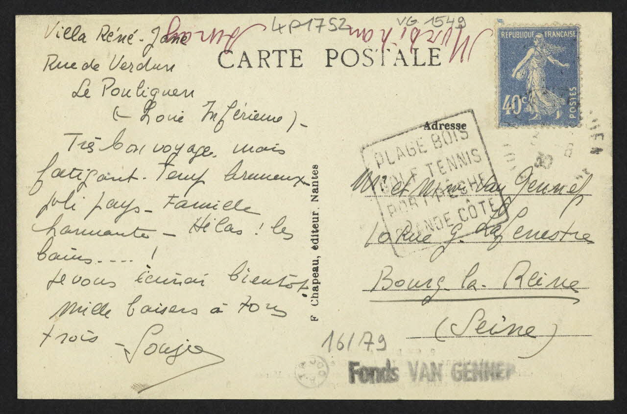 carte postale NOCE BRETONNE                           CHAPEAU, NA 4P1752 Photo