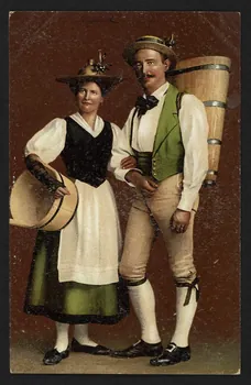 carte postale VIGNERONS VAUDOIS 4P1777  Photo