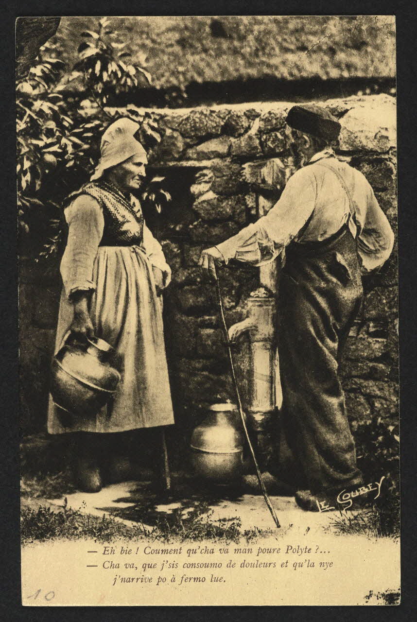 carte postale 4P1819 Photo