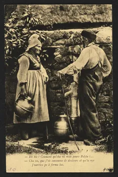carte postale 4P1819 Photo