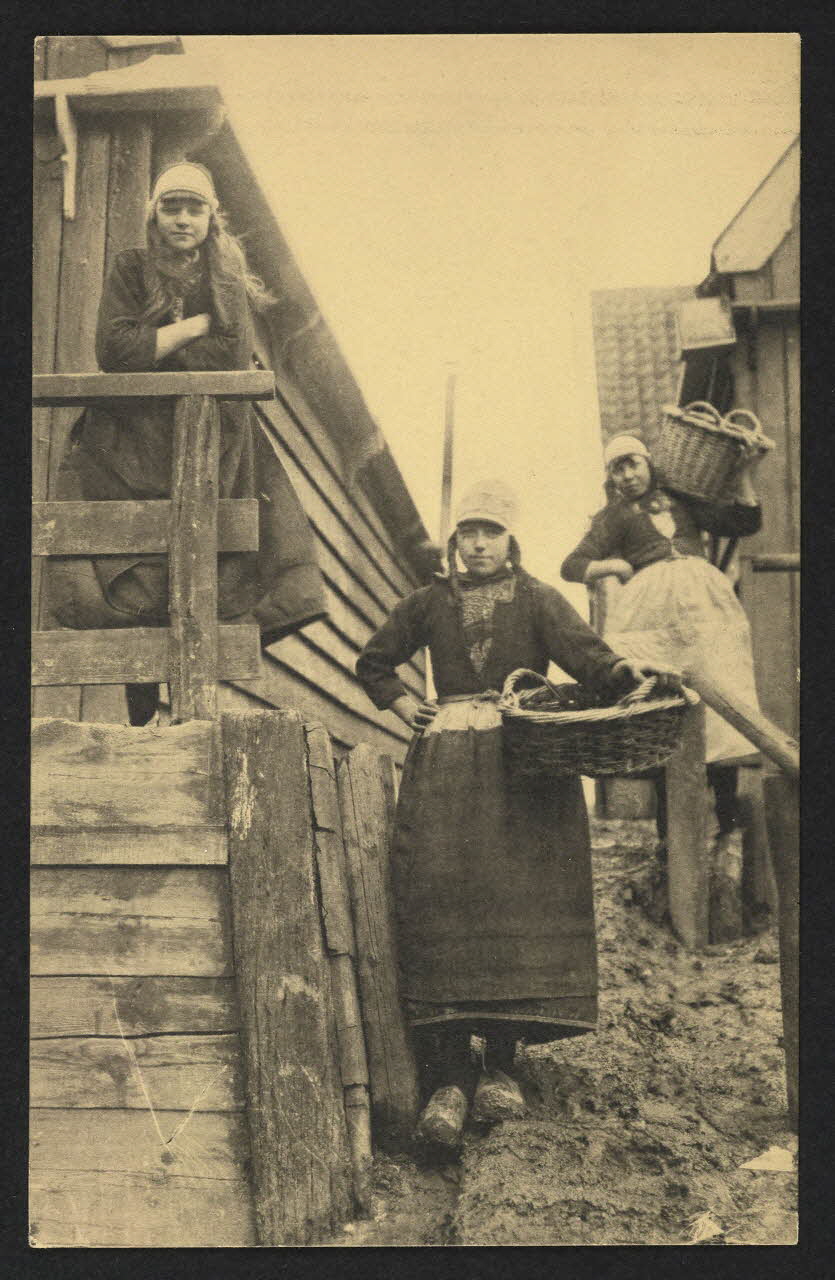 carte postale DE LA MER AU MARCHE 4P1826 Photo