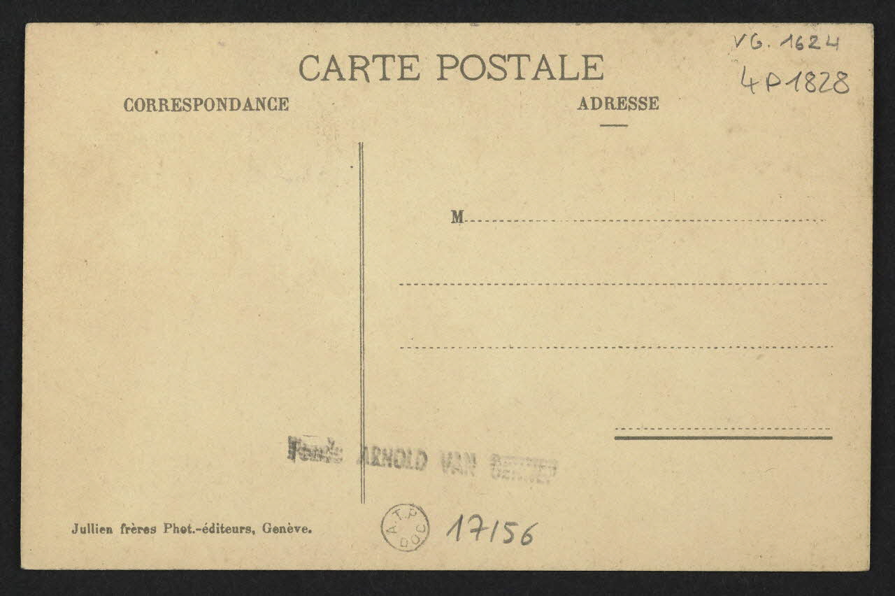 carte postale EN ROUTE POUR LE VILLAGE 4P1828 Photo