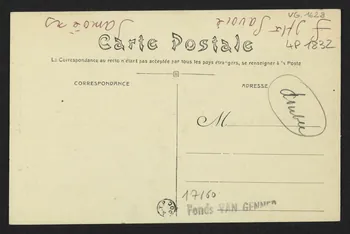 carte postale COSTUMES DE LA SAVOIE, SAMOENS 4P1832 Photo