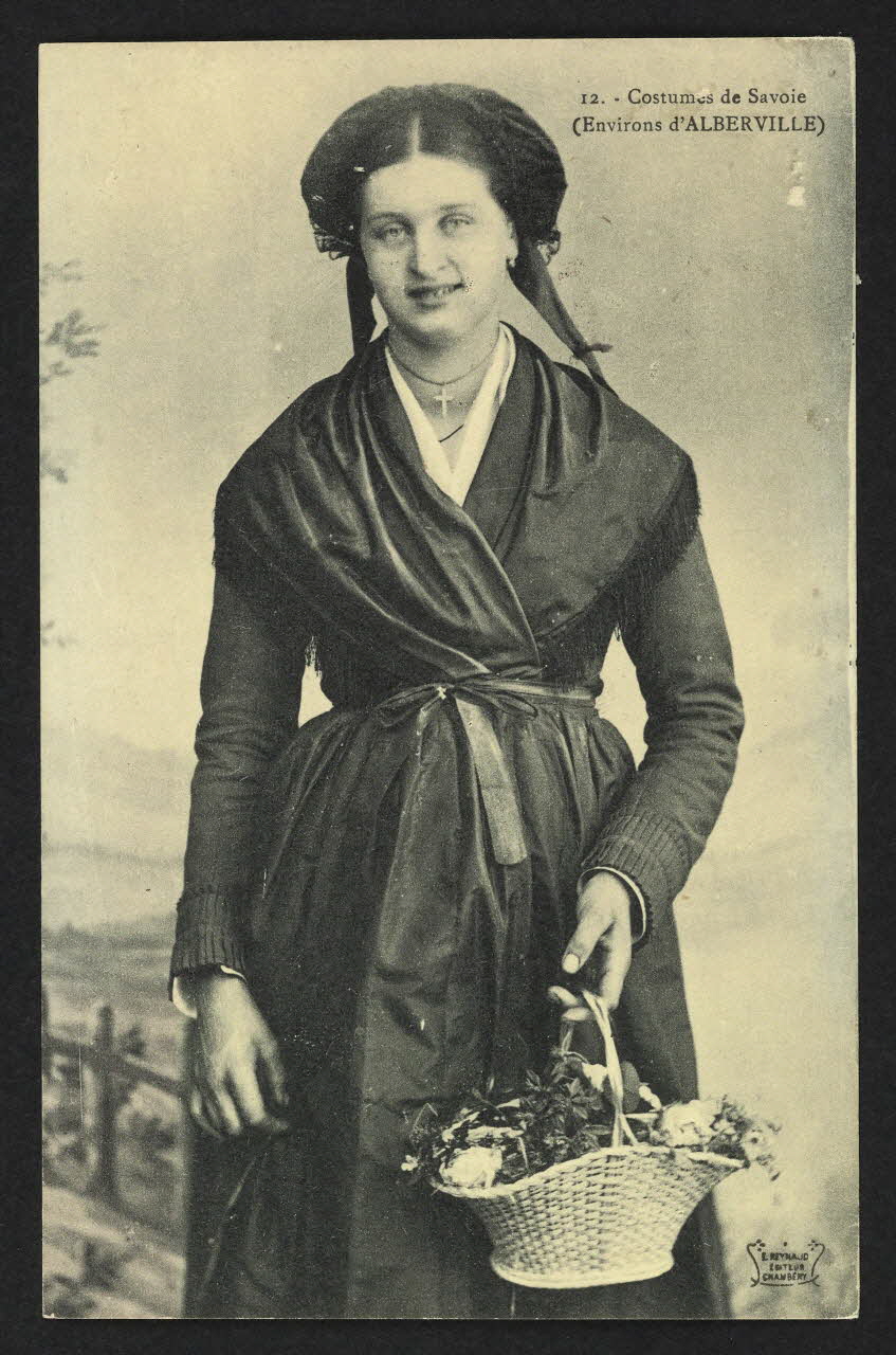 carte postale COSTUMES DE SAVOIE (ENVIRONS D'ALBERVILLE) 4P1834 Photo
