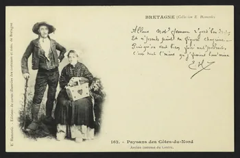 carte postale PAYSANS DES COTES-DU-NORD 4P1837 Photo