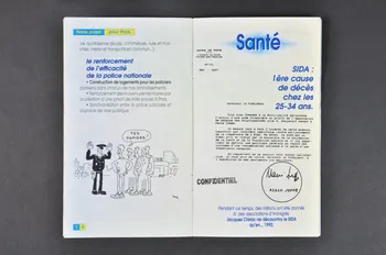 Front National BROCHURE Front National pour Paris ville française France 1995-1994 2002.125.34  Photo Mucem