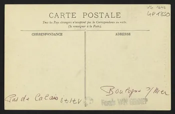 carte postale BOULOGNE-SUR-MER, PECHEUSE DE MOULES 4P1850 Photo