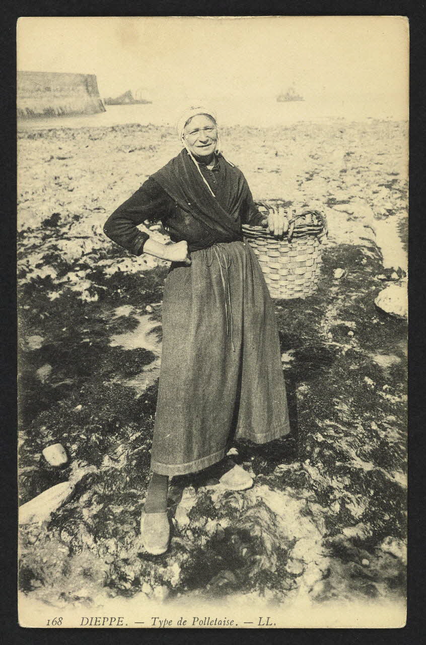 carte postale DIEPPE, TYPE DE POLLETAISE 4P1852 Photo
