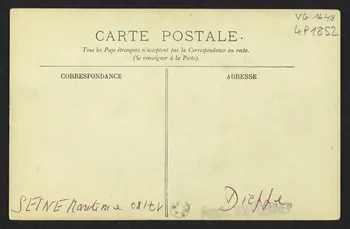 carte postale DIEPPE, TYPE DE POLLETAISE 4P1852 Photo