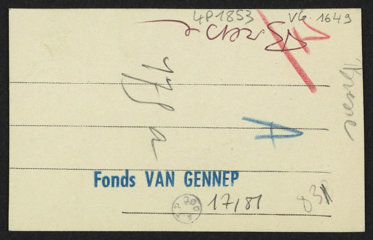 carte postale 4P1853 Photo
