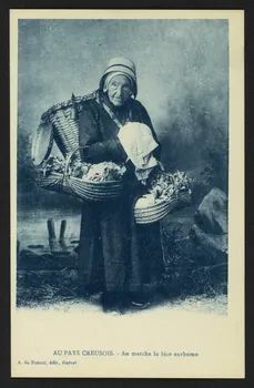 carte postale AU PAYS CREUSOIS 4P1868 Photo