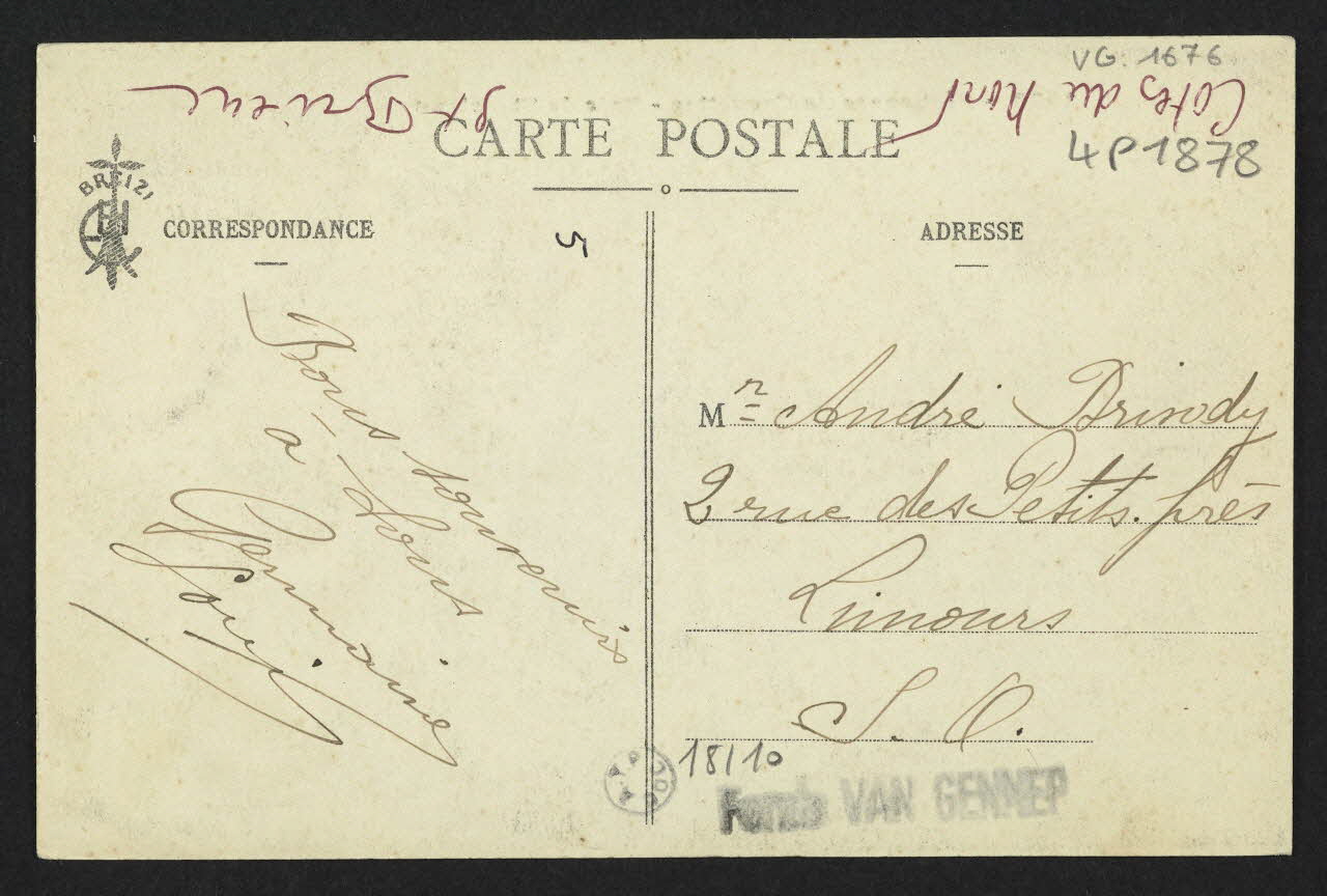 carte postale PECHEUSES DE CREVETTES, BAIE DE SAINT-BRIEUC 4P1878 Photo