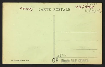 carte postale LA FOIRE DE LESSAY, LE MARCHAND DE PANIERS 4P1879 Photo