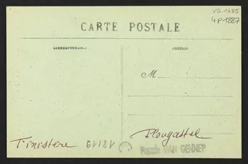 carte postale PLOUGASTEL, VIEUX ET JEUNE 4P1887 Photo