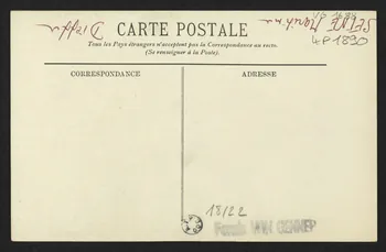 carte postale TYPE DE MOULIERE 4P1890 Photo