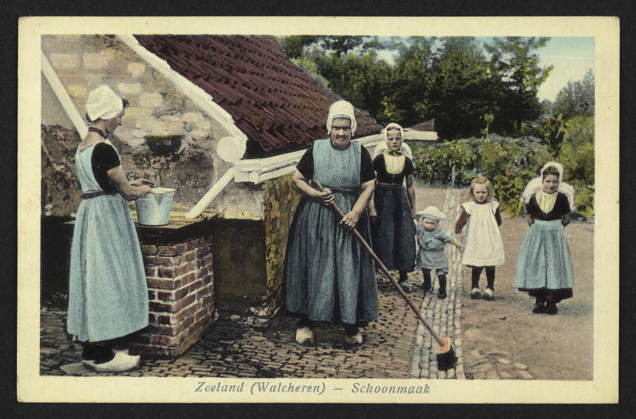 carte postale ZEELAND (WALCHEREN), SCHOONMAAK 4P1898 Photo