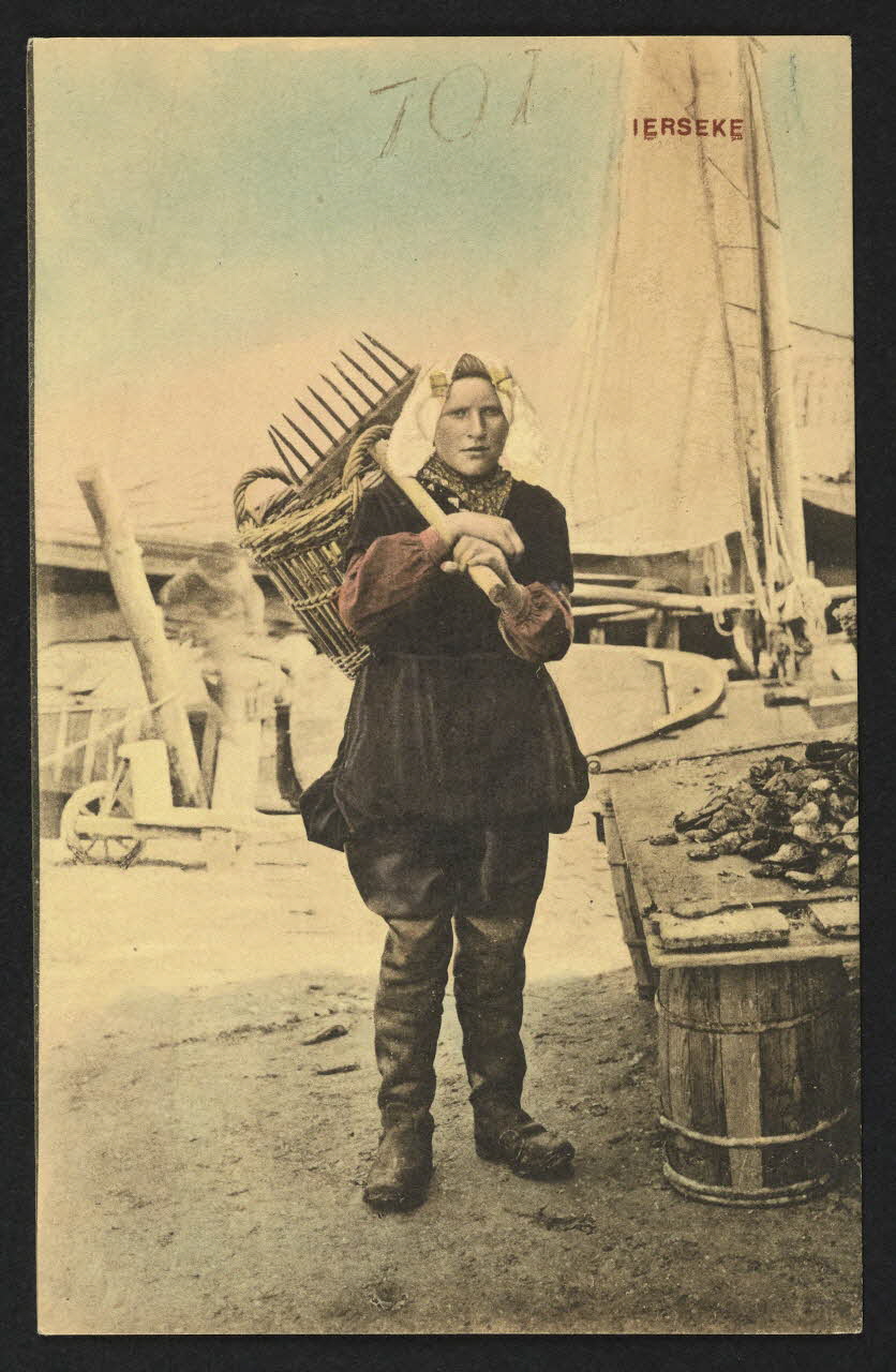 carte postale IERSEKE 4P1919 Photo