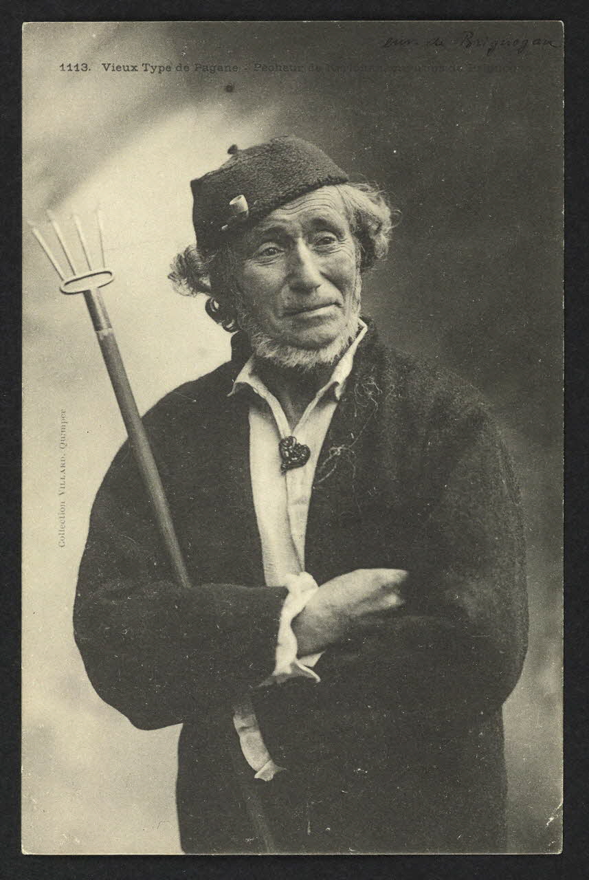 carte postale VIEUX TYPE DE PAGANE 4P1923 Photo