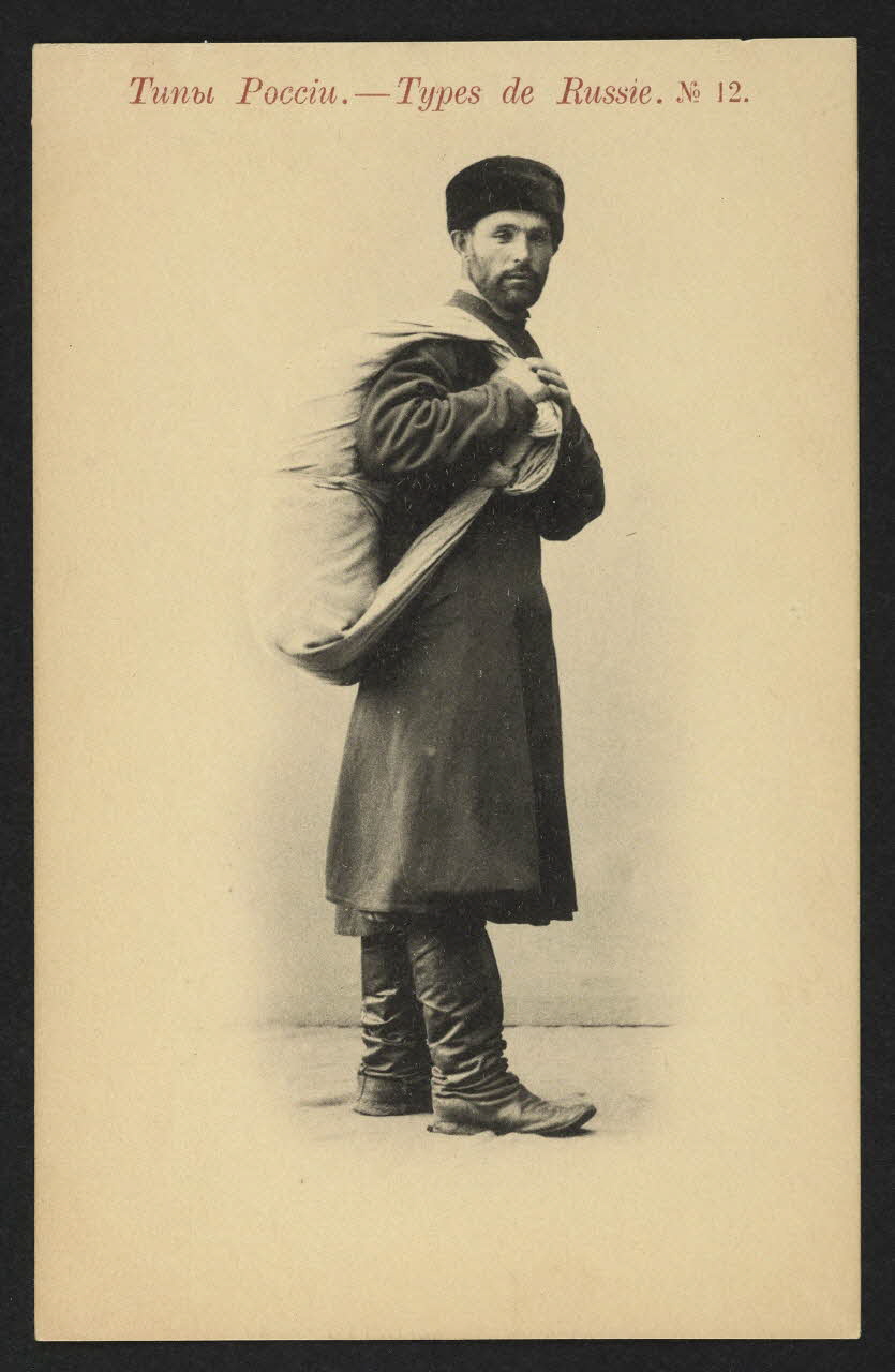 carte postale TYPES DE RUSSIE 4P1937 Photo