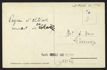 carte postale PRECUTET CU PUI DE GAINA 4P1940 Photo