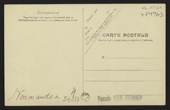 carte postale TYPES NORMANDS 4P1943 Photo