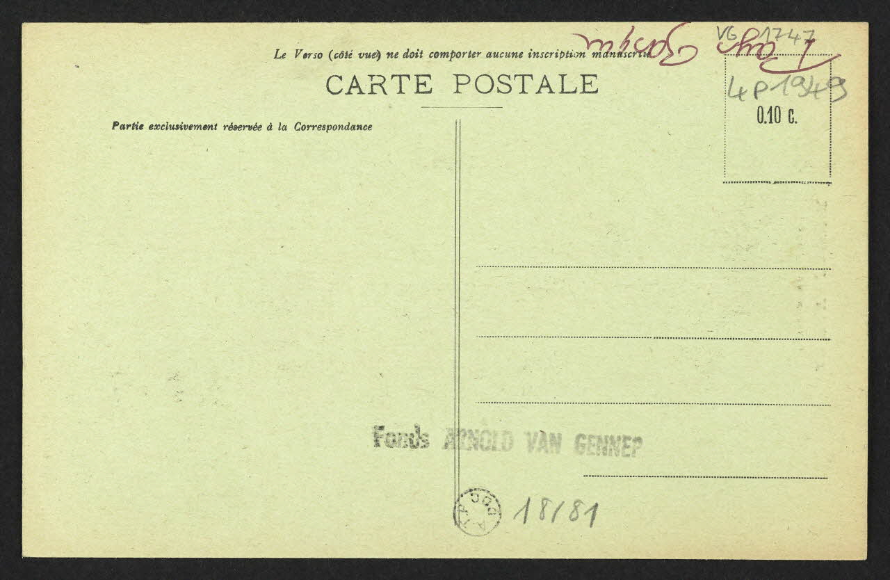 carte postale AU PAYS BASQUE, REVENANT DU MARCHE] 4P1949 Photo