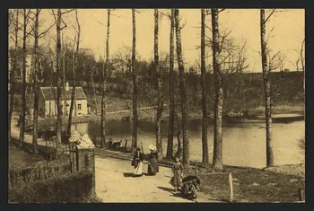carte postale RHODE-SAINT-GENESE, VUE GENERALE DES ETANGS 4P1954  Photo