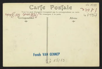 carte postale DESCENTE EN TRAINEAU DE BRAME-FARINE 4P1957  Photo