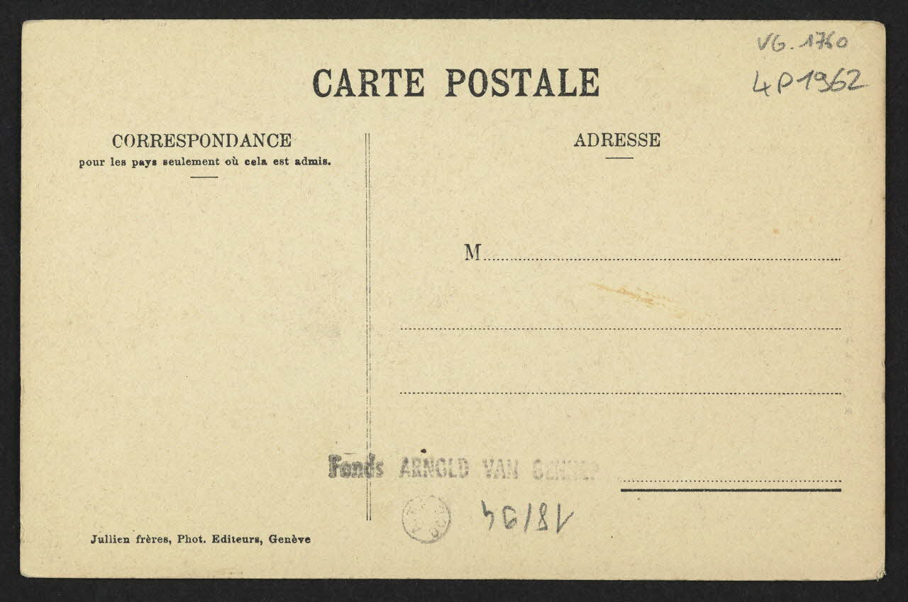 carte postale PAYSANNE VAUDOISE 4P1962 Photo