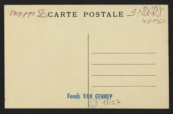 carte postale ENVIRONS DE LANSLEBOURG (SAVOIE)-COSTUME DE BESSANS 4P1965 Photo