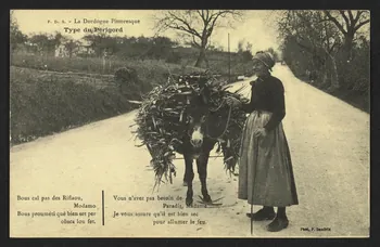 carte postale LA DORDOGNE PITTORESQUE, TYPE DU PERIGORD 4P1977 Photo