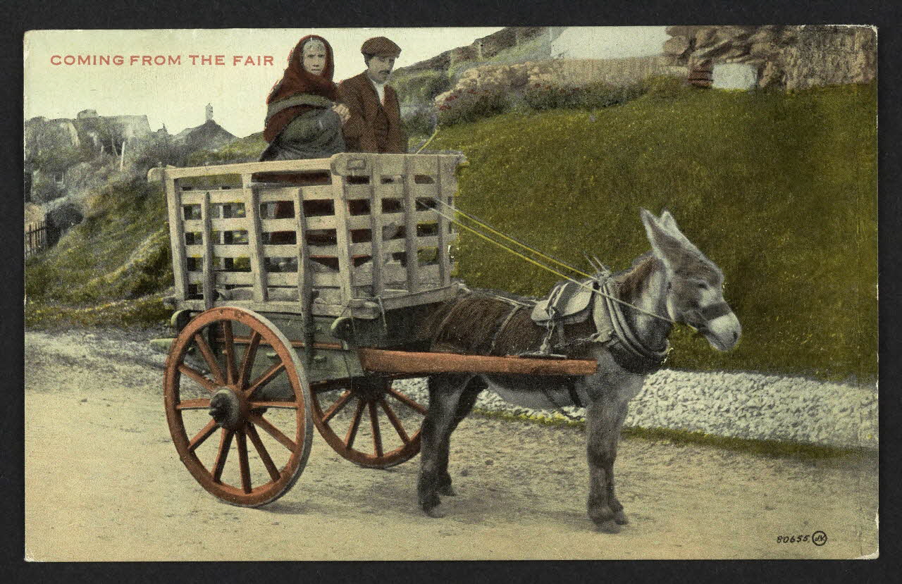 carte postale COMING FROM THE FAR 4P1980 Photo