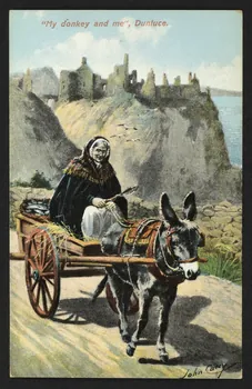 carte postale "MY DONKEY AND ME", DUNLUCE 4P1983 Photo
