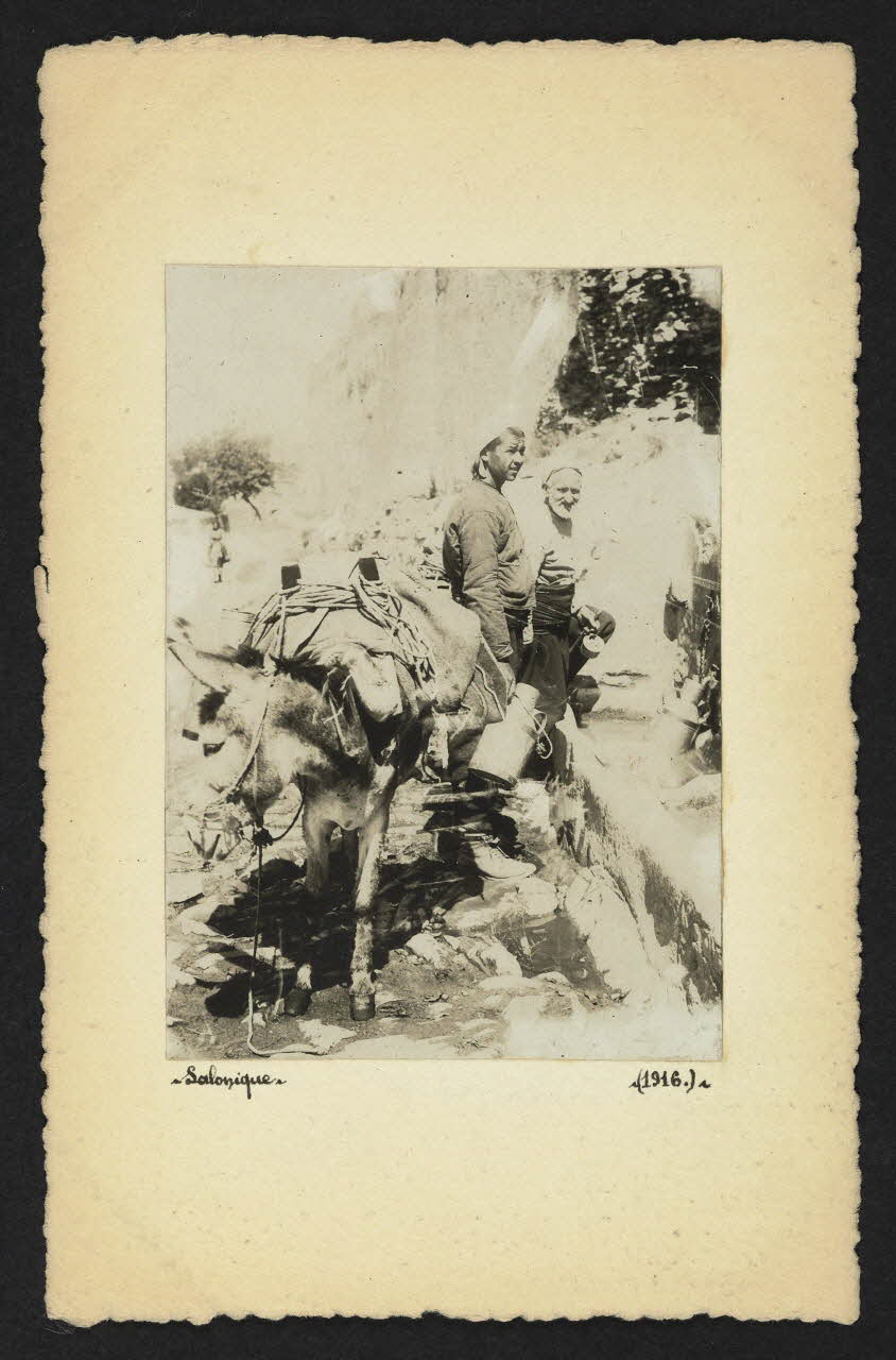 VOUZIERS LIVOIR carte postale SALONIQUE 1916 4P1985 Photo