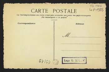 VOUZIERS LIVOIR carte postale SALONIQUE 1916 4P1985 Photo