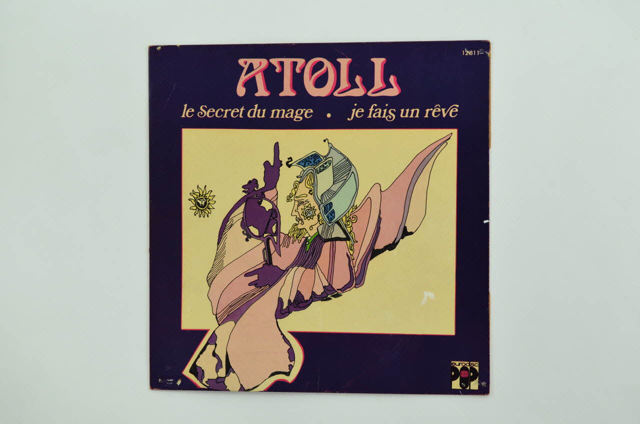 pochette de disque Je fais un rêve 2001.69.16.1255 Photo Mucem